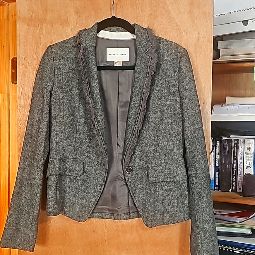 Gray jacket from BR